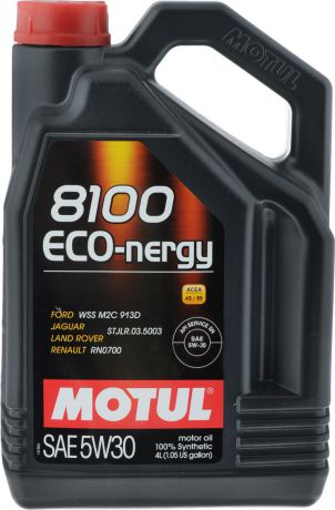 Масло моторное Motul "8100 Eco-Nergy", синтетическое, 5W-30, 4 л