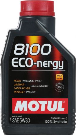 Масло моторное Motul "8100 Eco-nergy", синтетическое, 5W-30, 1 л