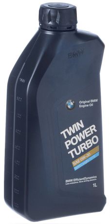 Масло моторное BMW "Twinpower Turbo Oil Longlife-12 FE+", синтетическое, класс вязкости 0W-30, 1 л