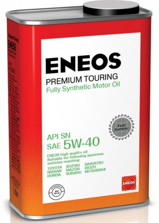 Масло моторное ENEOS "Premium Touring", синтетическое, 5W-40, 1 л
