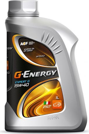 Масло моторное G-Energy Expert G, минеральное, 15W-40, API SG/CD, 1 л