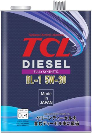 Масло моторное TCL "Diesel", синтетическое, SAE 5W30, API CF, 4 л