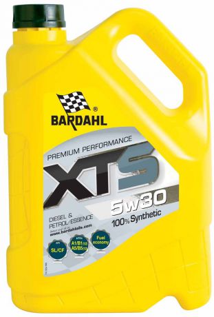 Масло моторное Bardahl "XTS", синтетическое, 5W-30, 5 л