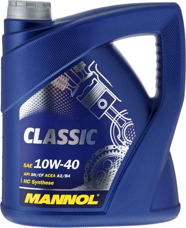 Масло моторное MANNOL "Classic", 10W-40, полусинтетическое, 4 л