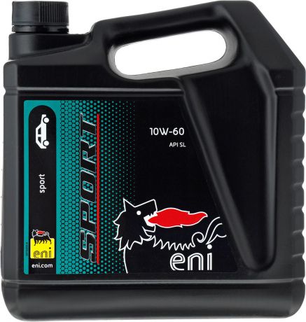 Моторное масло Eni i-Sint Sport, синтетическое, 10W60, API SL, 4 л