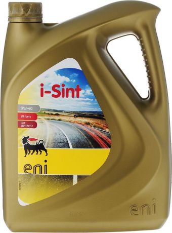 Моторное масло Eni i-Sint, синтетическое, 0W40, API SN, ACEA A3/B4, 4 л