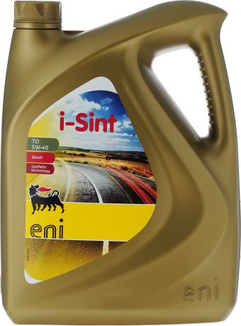 Моторное масло Eni i-Sint TD, синтетическое, 5W40, 4 л