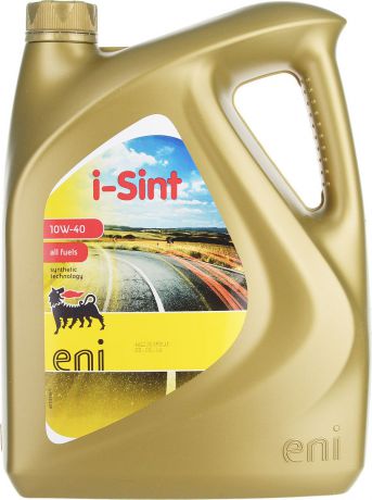 Моторное масло Eni i-Sint, полусинтетическое, 10W40, API SM/CF, ACEA A3/B4, 4 л