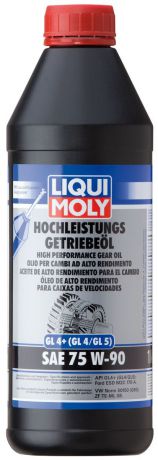 Масло трансмиссионное Liqui Moly "Hochleistungs-Getriebeoil", синтетическое, 75W-90, GL-4+, 1 л