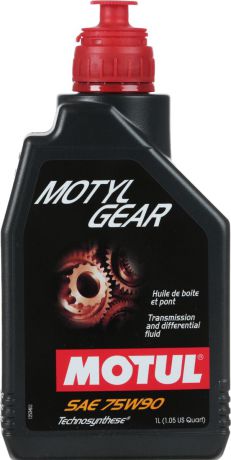 Масло трансмиссионное Motul "Motyl Gear", синтетическое, 75W-90, 1 л
