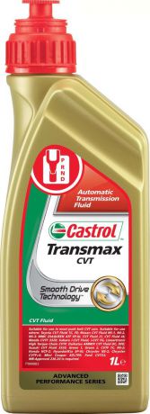 Масло трансмиссионное Castrol "Transmax CVT", для вариаторных автоматических кпп, 1 л