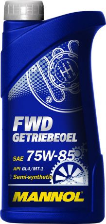 Масло трансмиссионное MANNOL "FWD Getriebeoel", 75W-85, полусинтетическое, 1 л