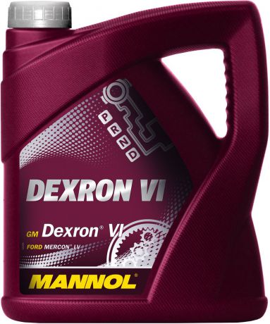 Масло трансмиссионное MANNOL "Dexron VI", синтетическое, 4 л