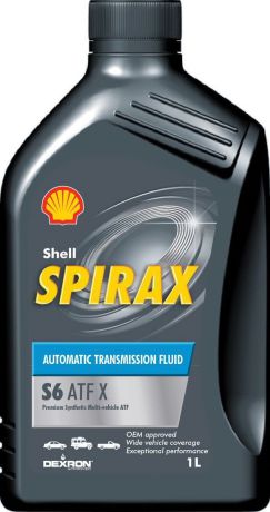 Масло трансмиссионное Shell Spirax S6 ATF X, 1 л