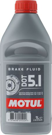 Жидкость тормозная Motul "DOT 5.1 Brake Fluid", 1 л