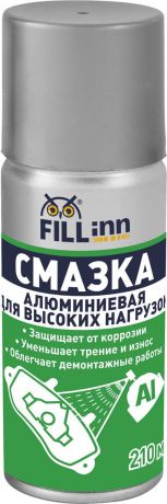 Смазка автомобильная Fill Inn, алюминиевая, для высоких нагрузок, аэрозоль, 210 мл