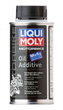 Присадка антифрикционная Liqui Moly "Motorbike Oil Additiv", в масло для мотоциклов, 125 мл