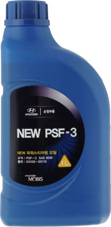 Масло гидравлическое для ГУР Hyundai / KIA "PSF-3", полусинтетическое, 1 л