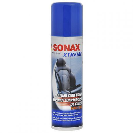 Пенный очиститель кожи Sonax "Xtreme", 250 мл
