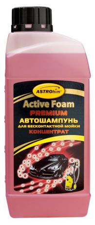 Шампунь автомобильный ASTROhim "Active Foam PREMIUM", для бесконтактной мойки, концентрат, 1 л