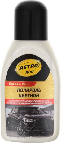 Полироль кузова ASTROhim "Color Wax", цвет: белый, 250 мл