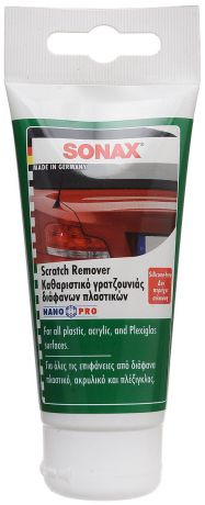Удалитель царапин "Sonax", для фар и стекол, 75 мл
