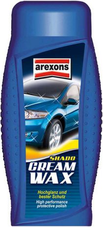 Полироль-крем для всех типов краски Arexons "Cream Wax", с защитным действием, 500 мл