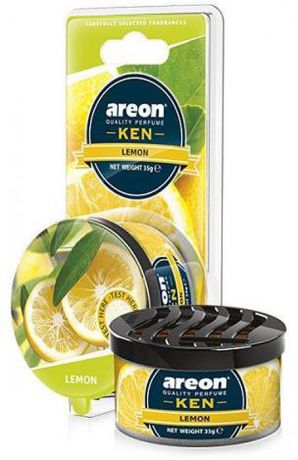 Автомобильный ароматизатор Areon Ken Blister Lemon