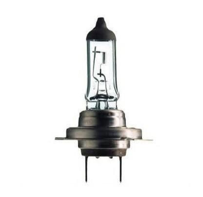 Лампа автомобильная галогенная Philips "Vision", для фар, цоколь H7 (PX26d), 12V, 55W. 12972PRC1