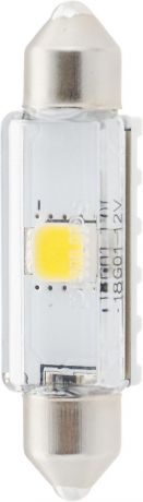 Лампа автомобильная светодиодная сигнальная Philips "X-tremeVision LED", цоколь C5W Fest T10,5, 4000К, 12V, 1W