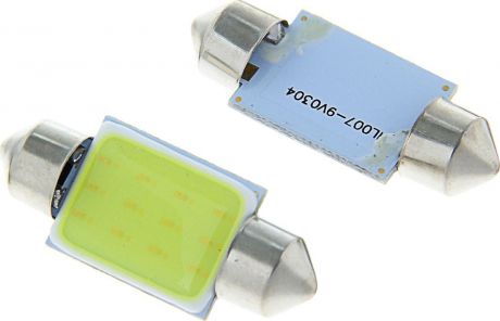 Комплект светодиодных ламп Torso C5W, 36 мм, 12 В, 1 LED-COB, 2 Вт, свет белый, 2 шт. 1059234