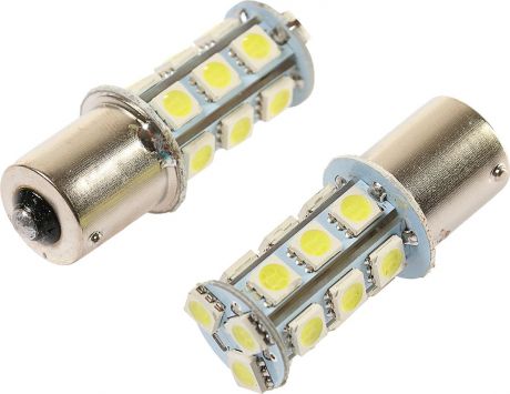 Комплект светодиодных ламп Torso P21/W, 12 В, 18 SMD-5050, свет белый, 2 шт. 2612662