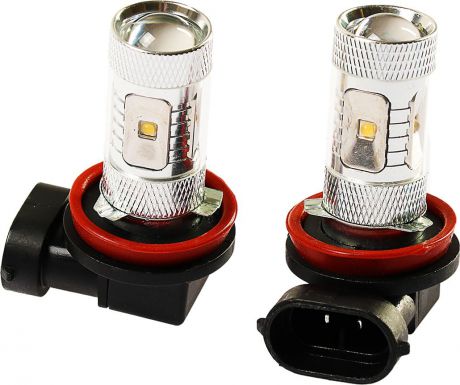 Комплект светодиодных ламп Torso H11, 30 Вт, 12 В, 900 лм, 6 Epistar HP, свет белый, 2 шт. 2612671