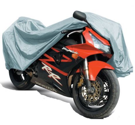 Защитный чехол-тент на мотоцикл "AVS", 246 см х 104 см х 127 см. Размер XL