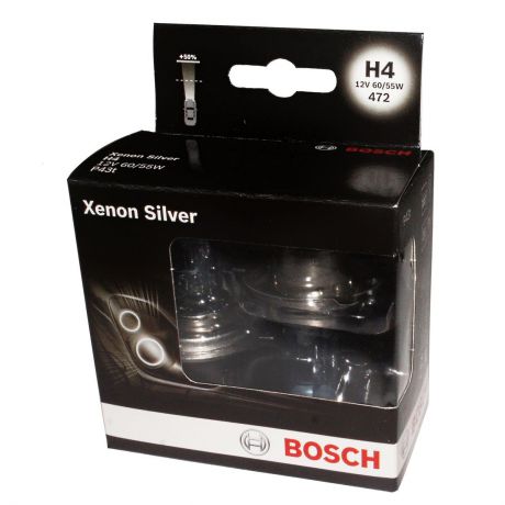 Лампа Bosch H7 Xenon Silver 2шт. 1987301087