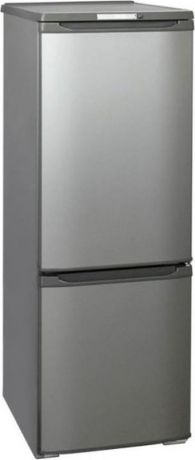 Двухкамерный холодильник Бирюса M118, металлик