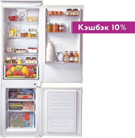Холодильник Candy CKBBS 172 F, цвет: белый