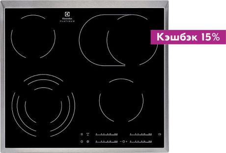 Варочная панель Electrolux, электрическая, встраиваемая, EHF 96547 XK