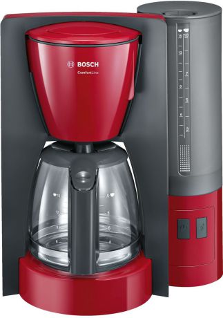 Кофеварка капельная Bosch ComfortLine TKA6A044, Red Gray