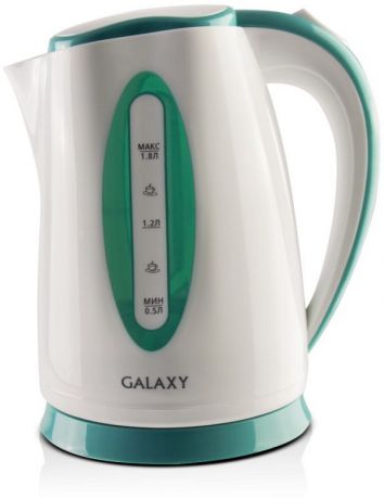 Электрический чайник Galaxy GL 0219, White Green