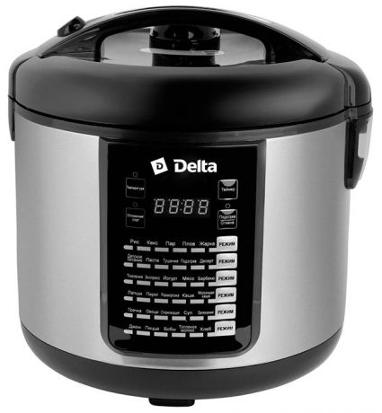 Мультиварка Delta DL-6516, Black