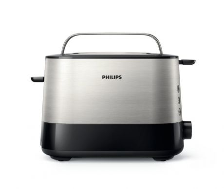 Тостер Philips HD2635/90, Black Silver