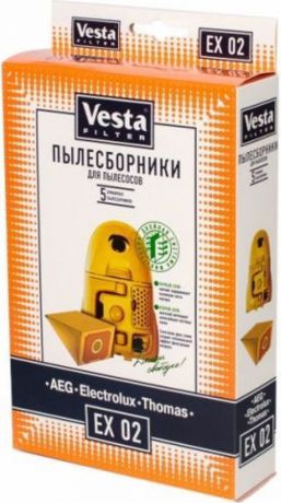 Vesta filter EX 02 комплект пылесборников, 5 шт