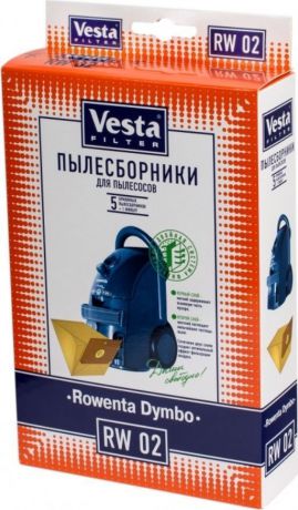 Vesta filter RW 02 комплект пылесборников, 5 шт