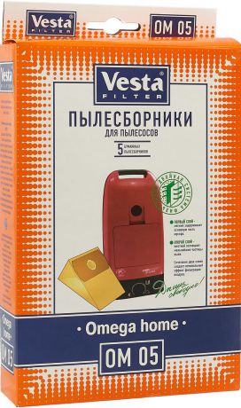 Vesta filter OM 05 комплект пылесборников, 5 шт