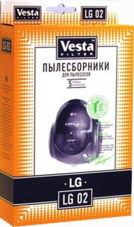Vesta filter LG 02 комплект пылесборников, 5 шт