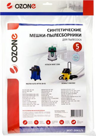 Ozone MXT-2041/5 пылесборник для профессиональных пылесосов 5 шт