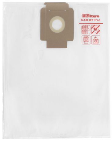 Filtero KAR 07 Pro комплект пылесборников для промышленных пылесосов, 5 шт