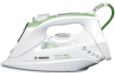 Утюг Bosch TDA 702421E, White Green