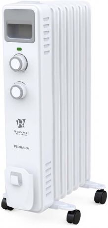 Масляный радиатор Royal Clima Ferrara ROR-F7-1500M, White
